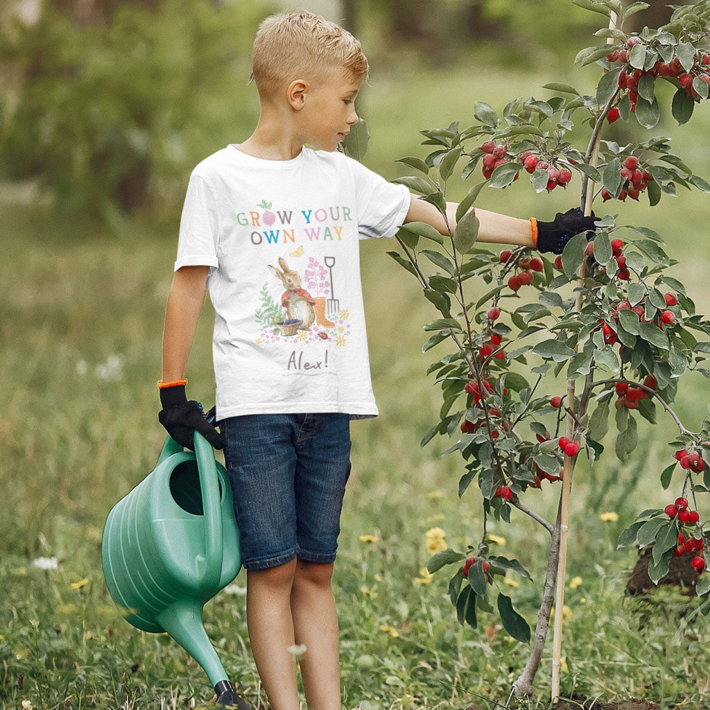 Personalised Grow Your Own Way Flopsy T-Shirt