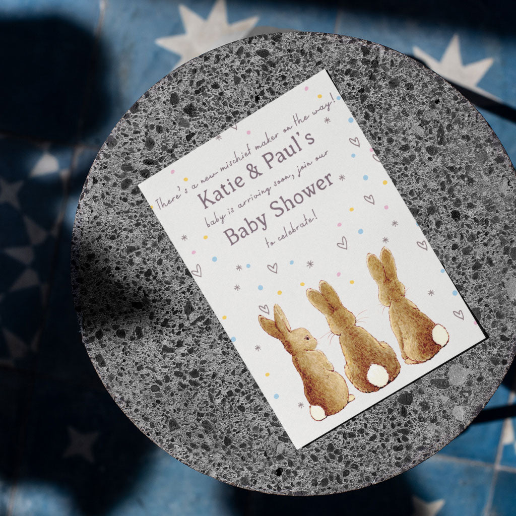 Baby Shower Invitation Pack of 8 (Single)