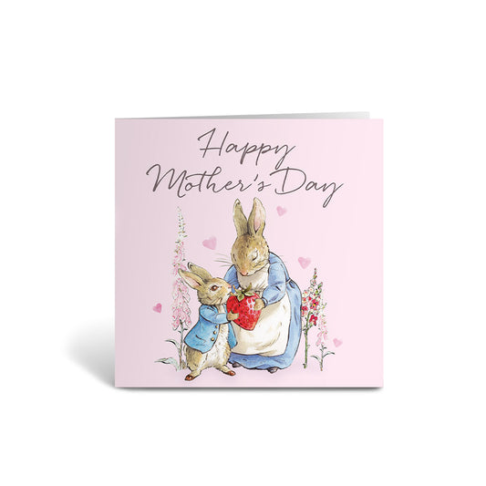 Peter Rabbit Mother's Day card