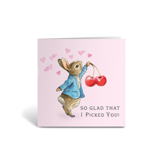 So Glad I Picked You Card