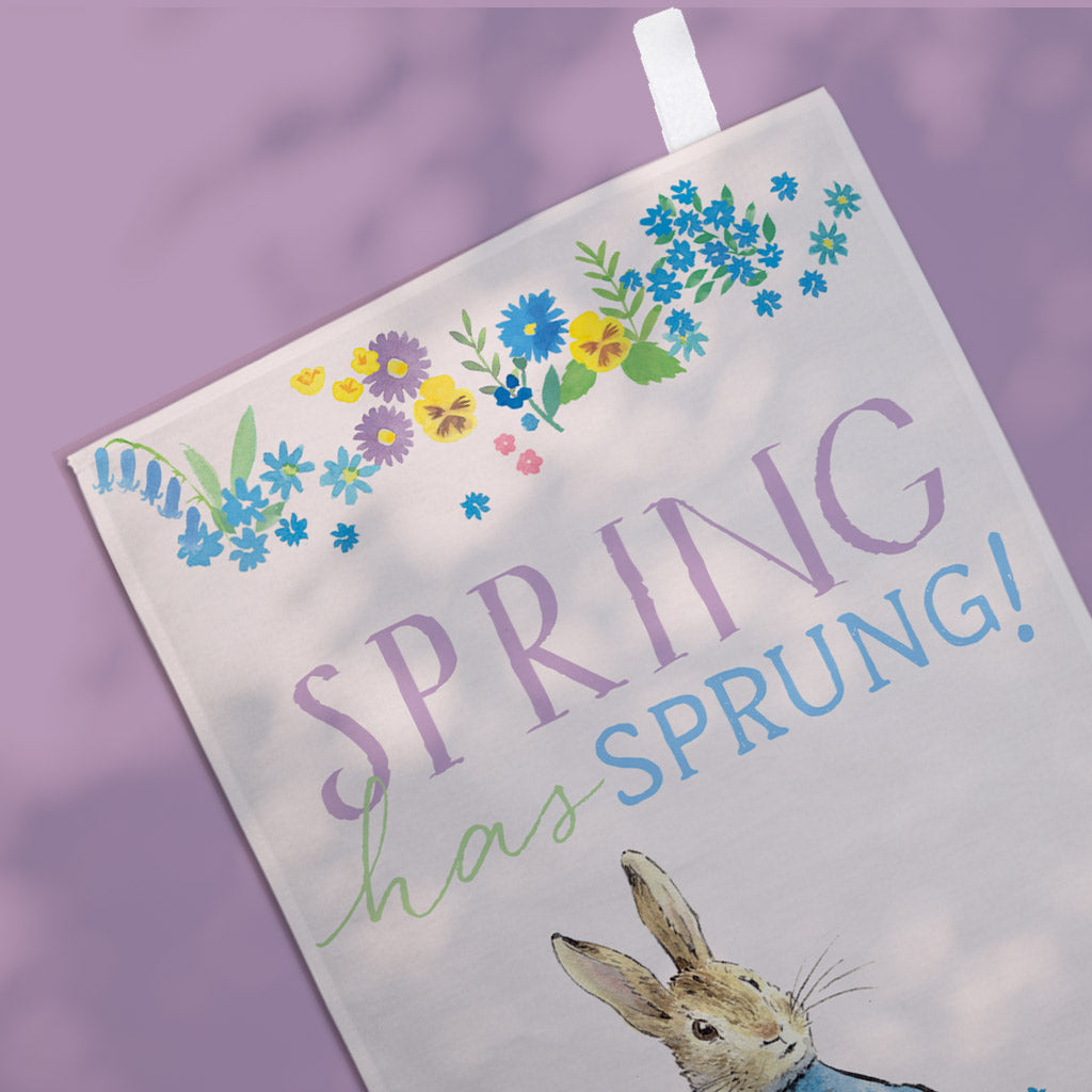 Spring Has Sprung Tea Towel