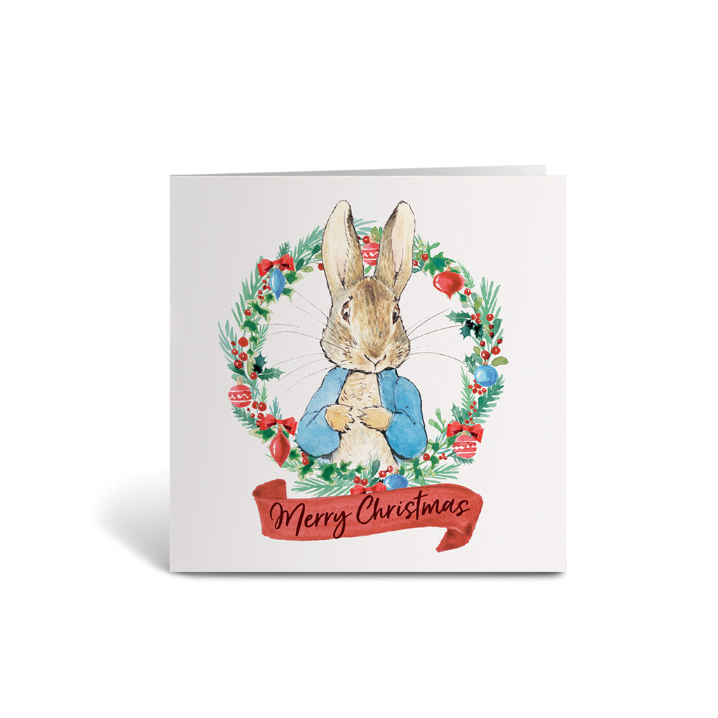 Peter Rabbit Christmas Card