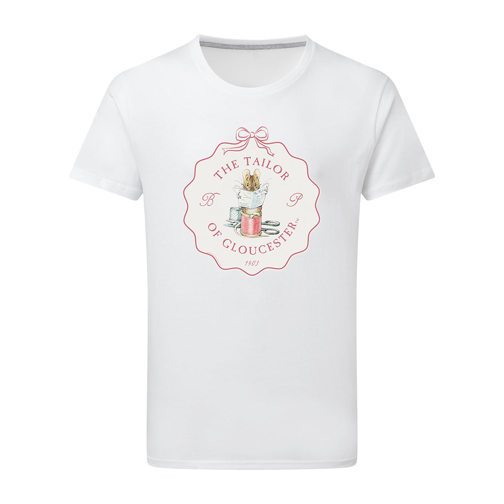 Mouse Sitting on a Reel of Pink String T-shirt