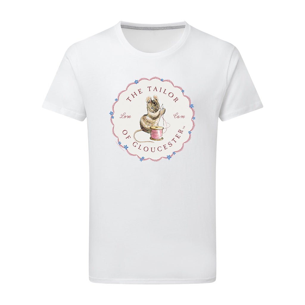 Mouse Sewing with Pink String T-shirt