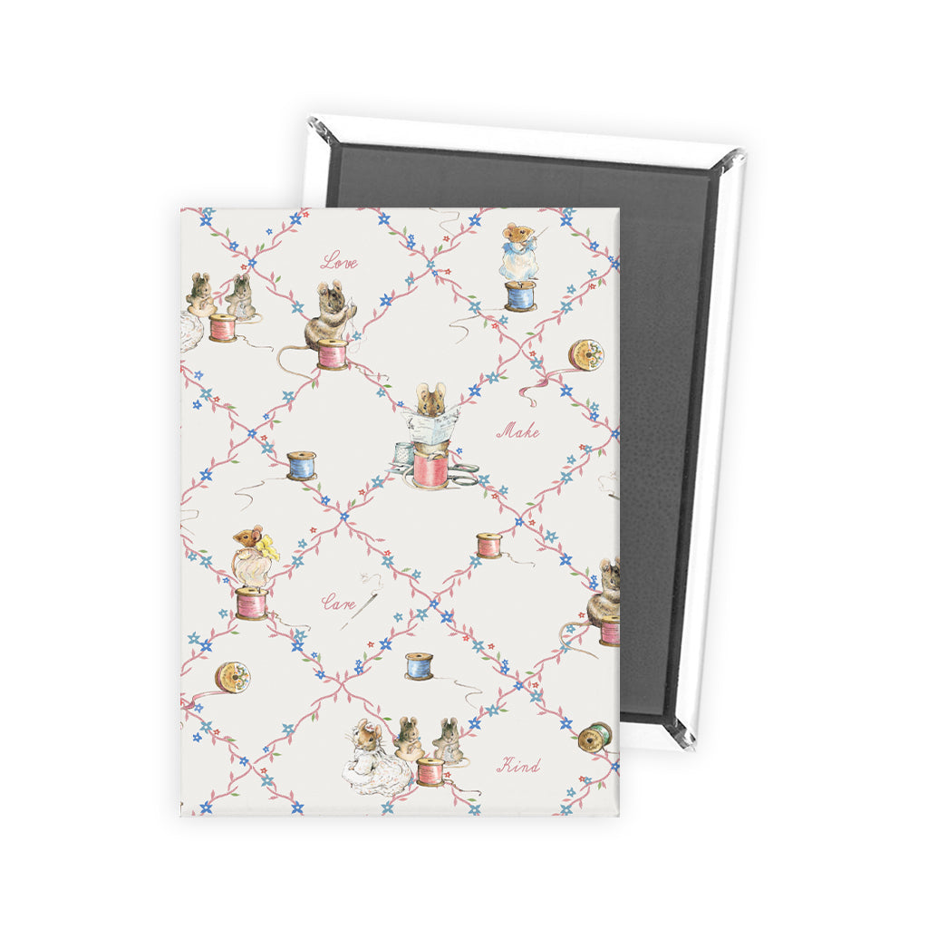 Mouse Repeat Pattern Magnet