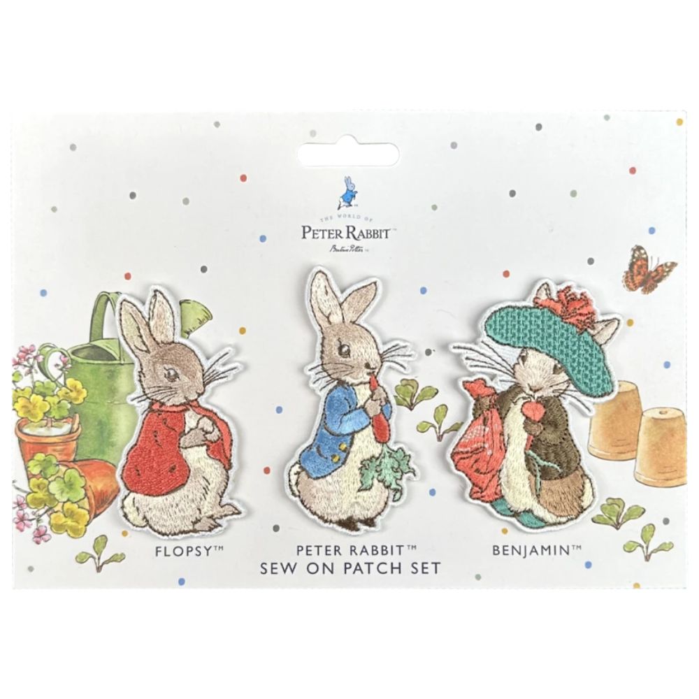 Peter Rabbit Collection Sew-On Patch Set