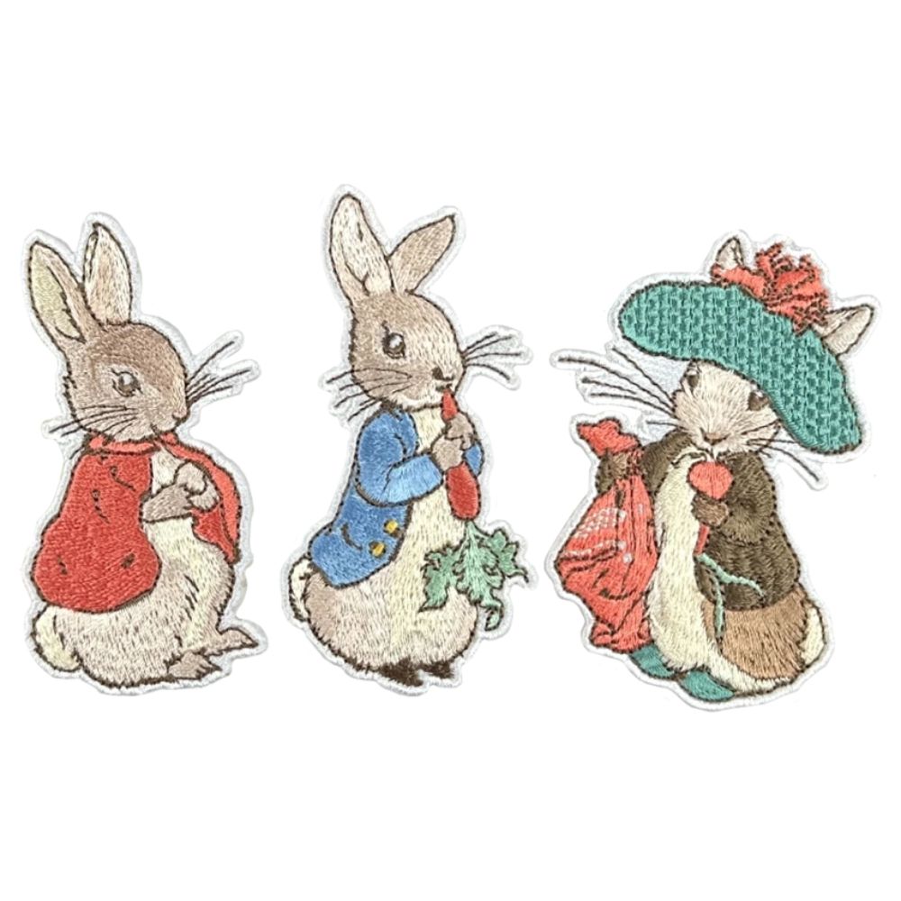 Peter Rabbit Collection Sew-On Patch Set