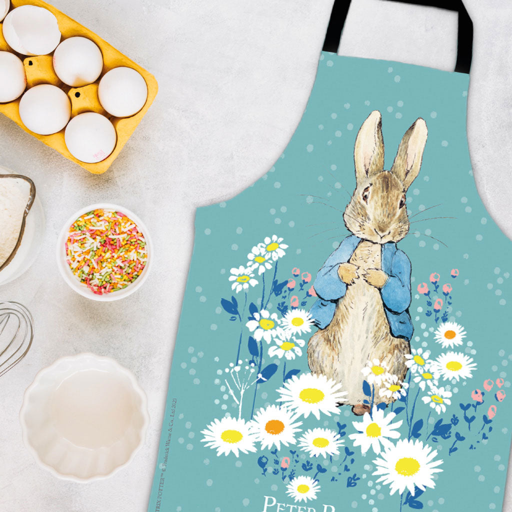 Peter in Daisies Apron
