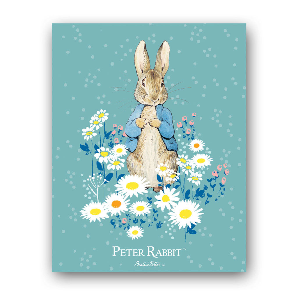Peter in Daisies Art Print