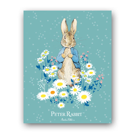 Peter in Daisies Art Print