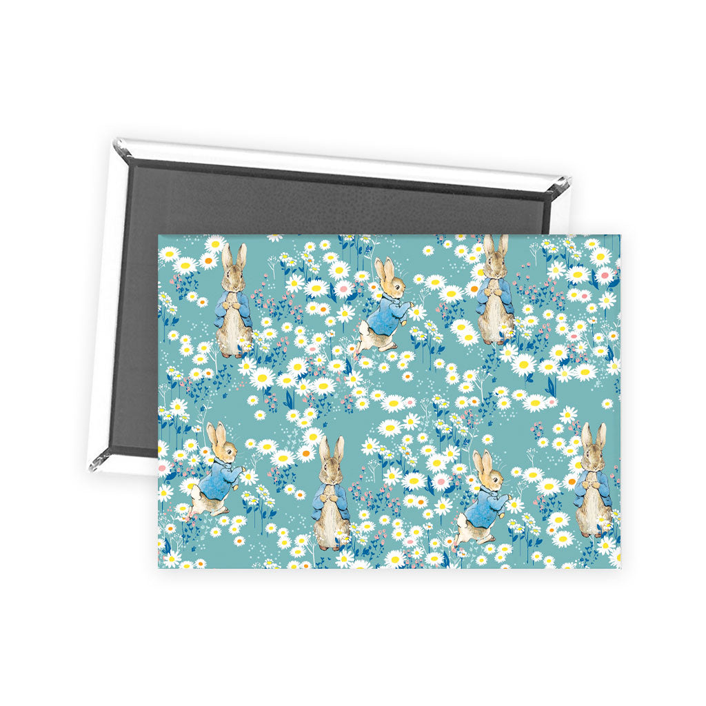 Peter in Daisies Patterned Magnet