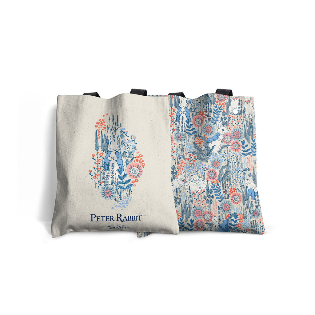 Peter in the Meadow Edge-to-Edge Tote Bag