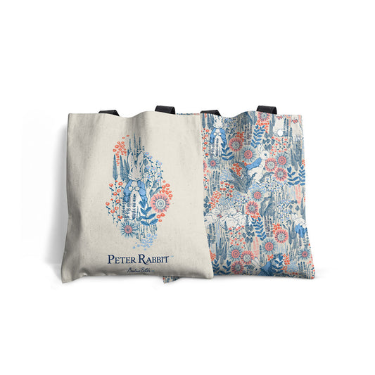 Peter in the Meadow Edge-to-Edge Tote Bag