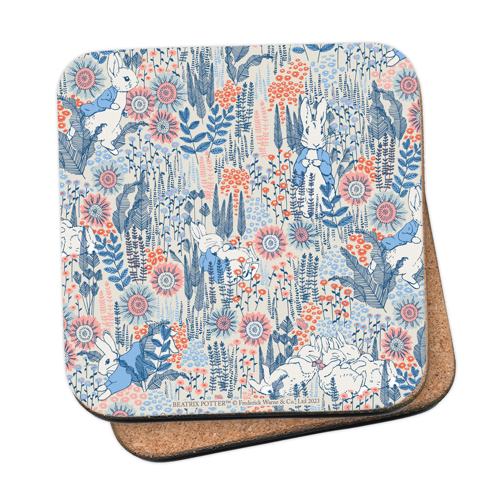 Peter in the Meadow Patterned Coaster