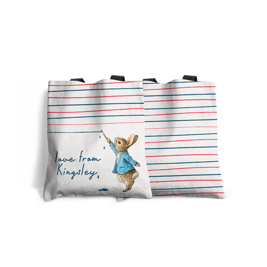 Personalised Love from Peter Edge-to-Edge Tote Bag
