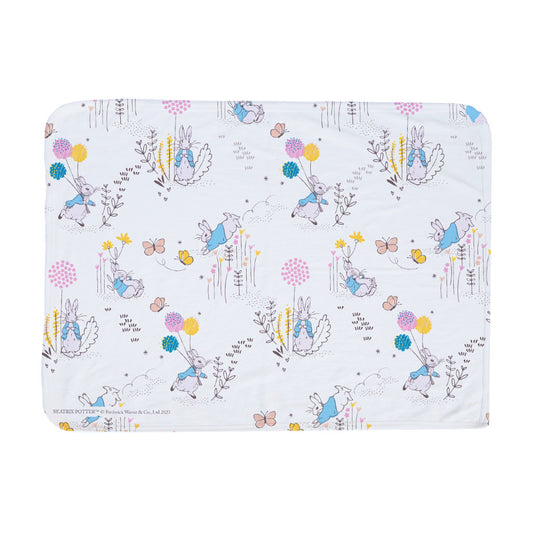 Peter in the Flowers Patterned Blanket