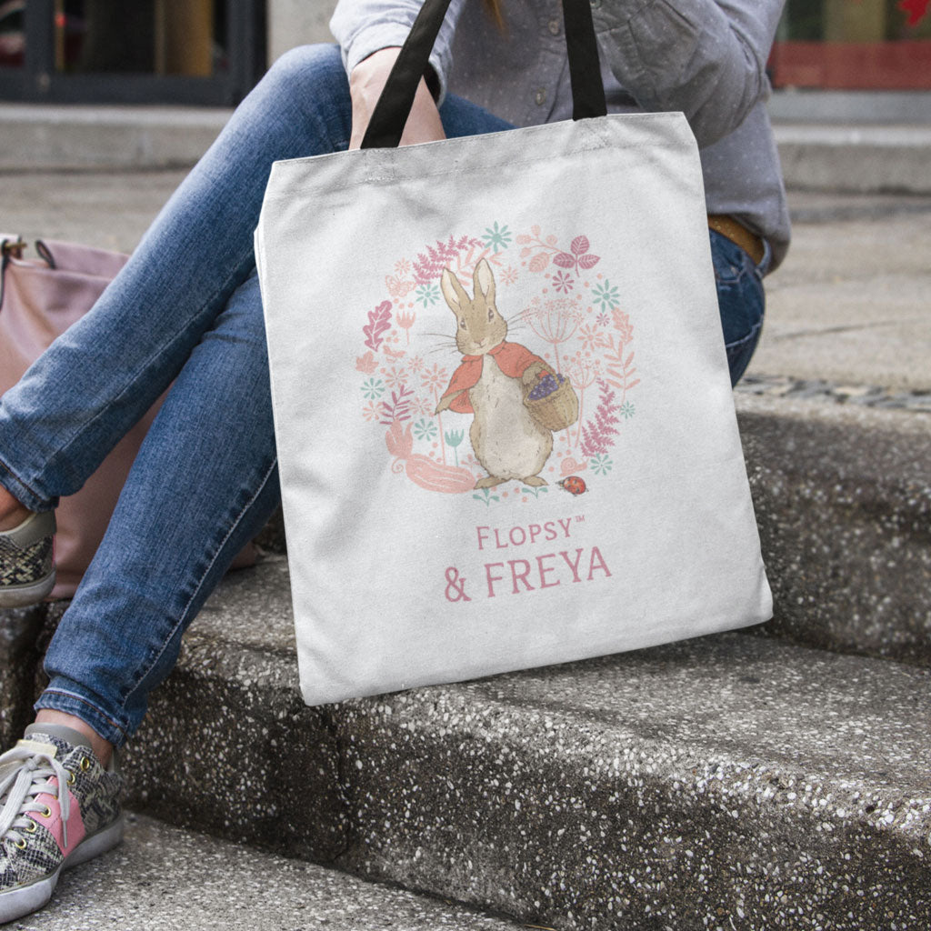 Personalised Flopsy & Me Edge-to-Edge Tote Bag
