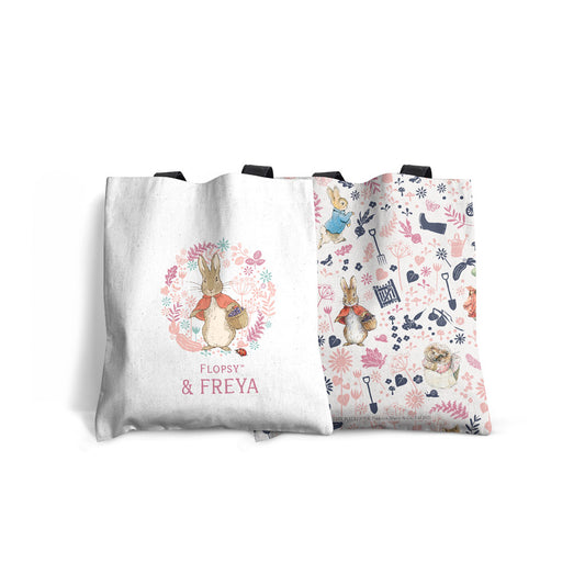 Personalised Flopsy & Me Edge-to-Edge Tote Bag