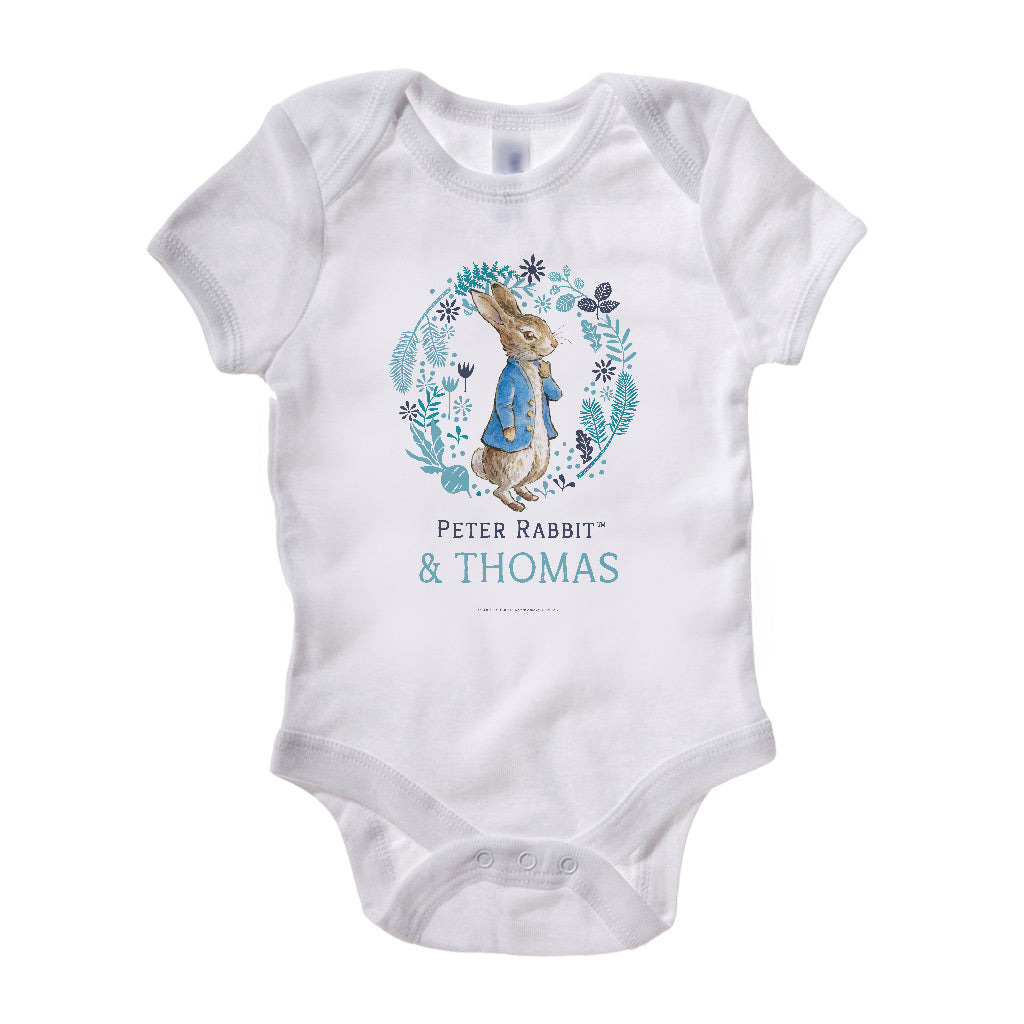 Peter Rabbit & Me Personalised Baby Grow