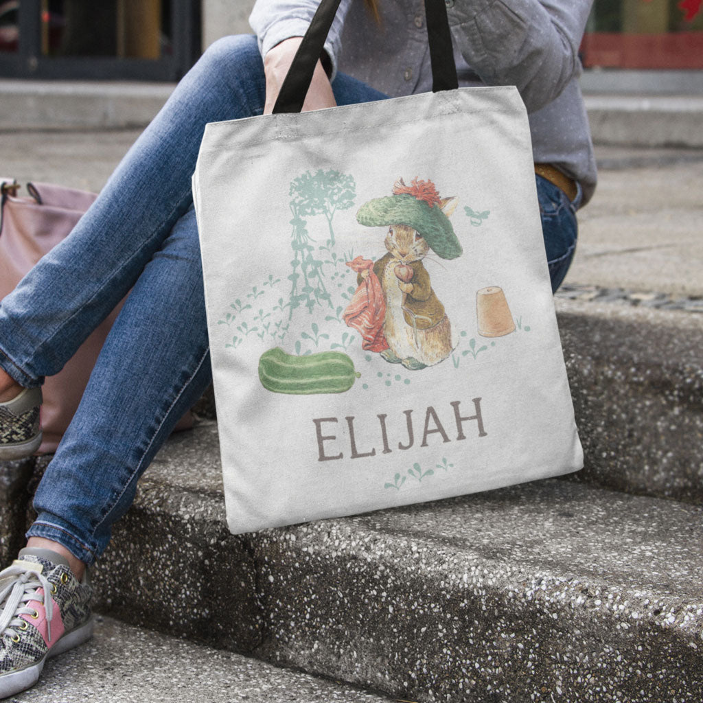 Personalised Benjamin Bunny Edge-to-Edge Tote Bag