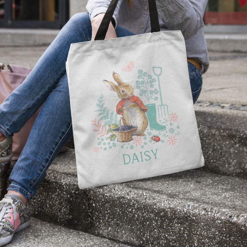 Personalised Flopsy Edge-to-Edge Tote Bag