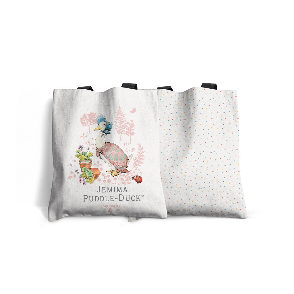Jemima Puddle-Duck Edge-to-Edge Tote Bag