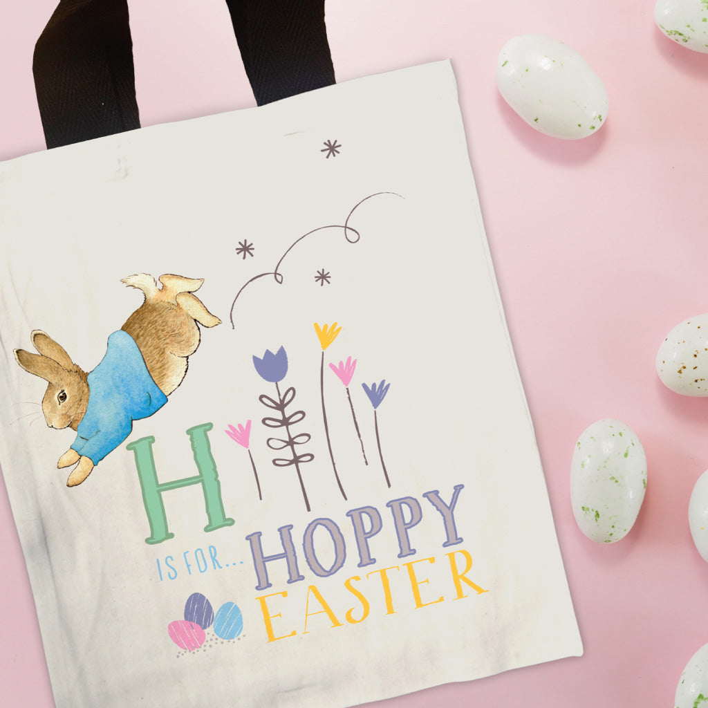 Hoppy Easter Mini Edge-to-Edge Tote Bag