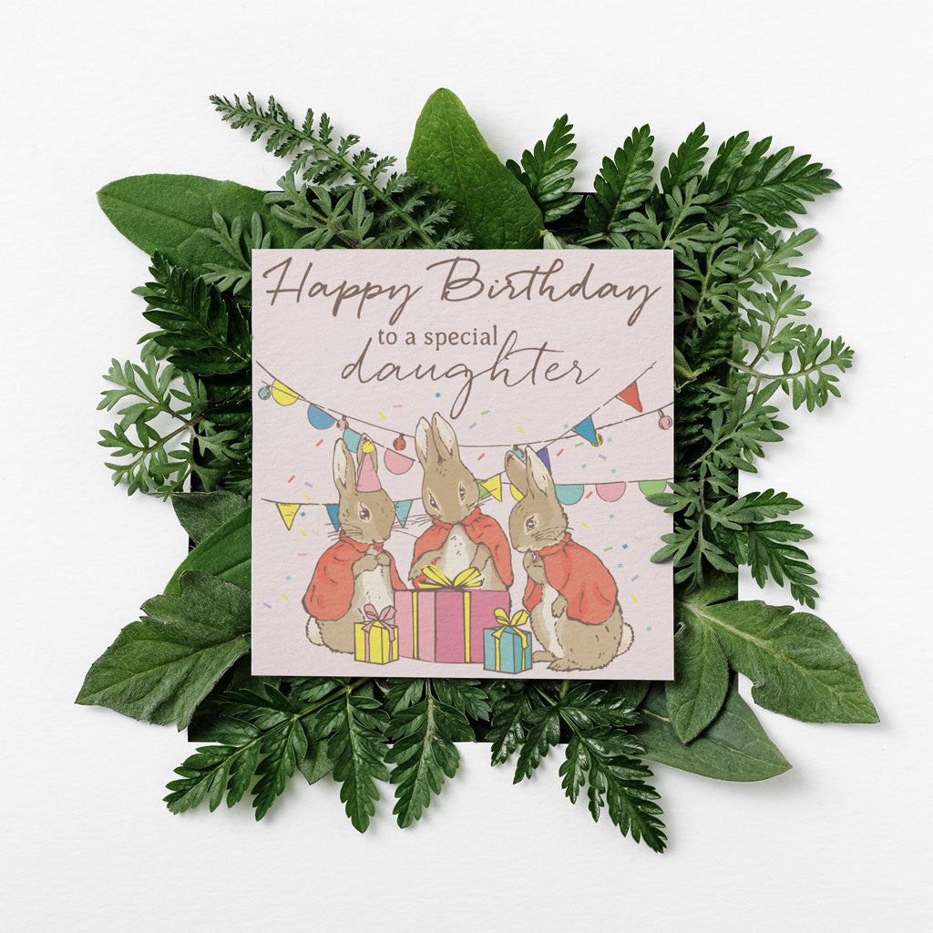 To a special daughter Birthday Card
