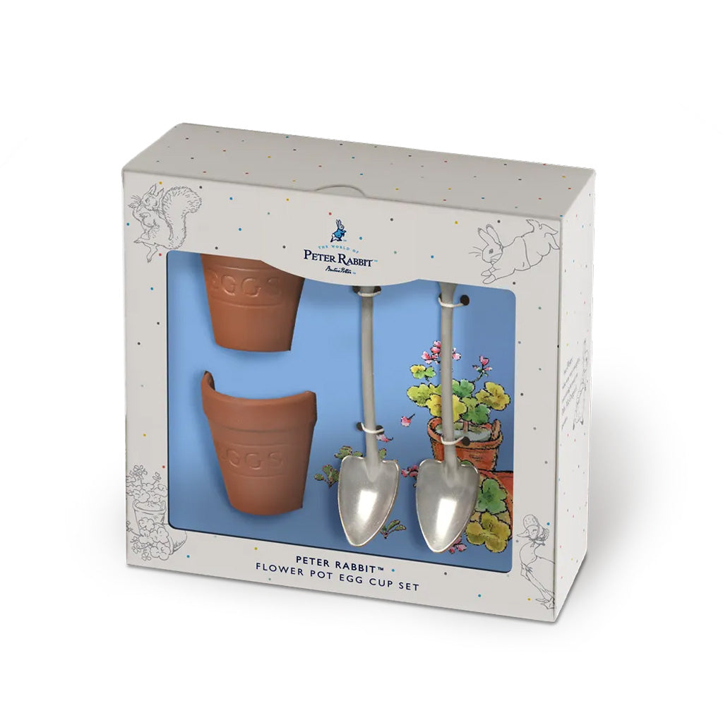 Peter Rabbit Classic Gardener's Egg Cups & Spoons