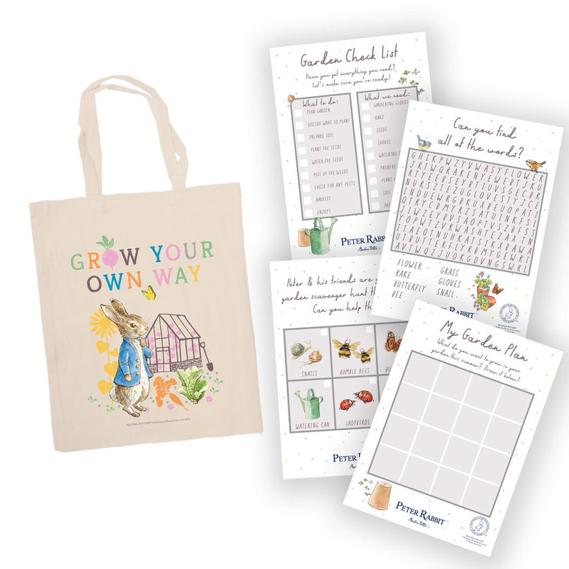 Grow Your Own Way Mini Tote Bundle – Peter Rabbit Shop