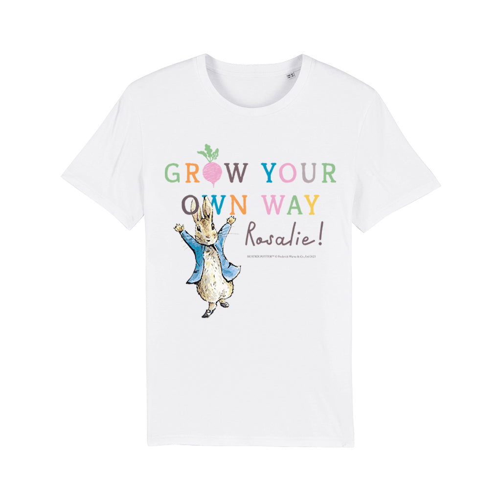 Personalised Grow Your Own Way Peter T-Shirt