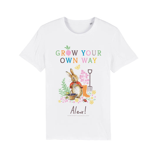 Personalised Grow Your Own Way Flopsy T-Shirt