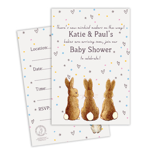Baby Shower Invitation Pack of 8 (Multiple)