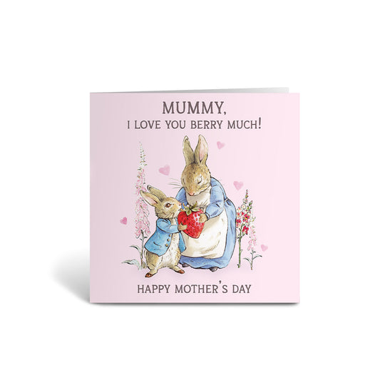 Mummy I Love You Berry Much Card