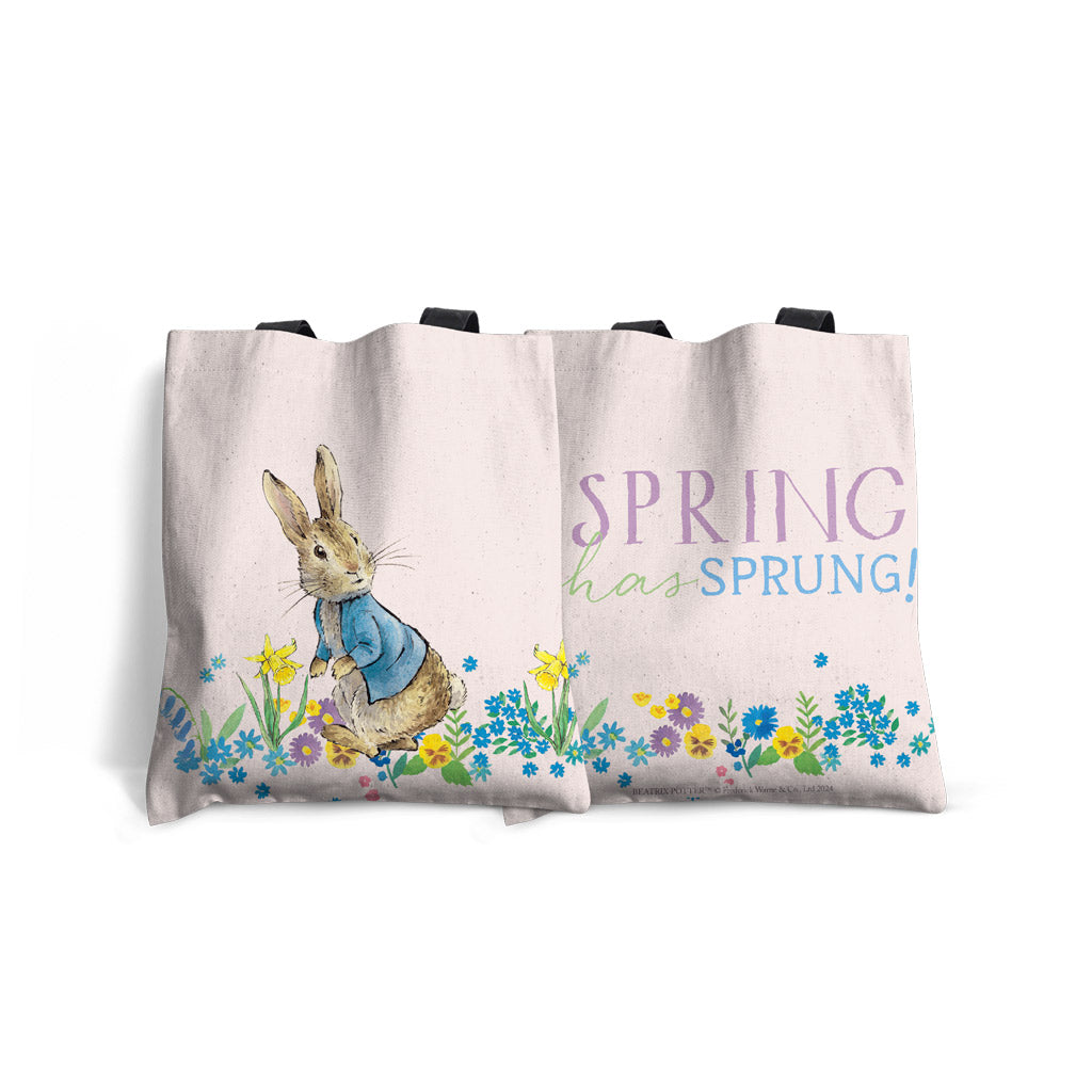 Peter Rabbit Tote Bag | Spring Design & Spacious | Shop Official ...