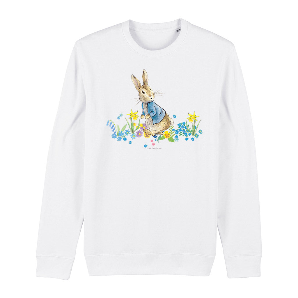 Spring Peter Rabbit Sweatshirt | Cozy Fleece & Vibrant Design ...