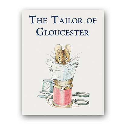 Mouse Reading the Newspaper Art Print