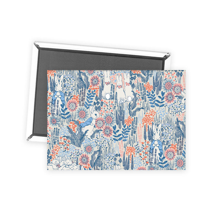 Peter in the Meadow Patterned Magnet – Peter Rabbit Shop