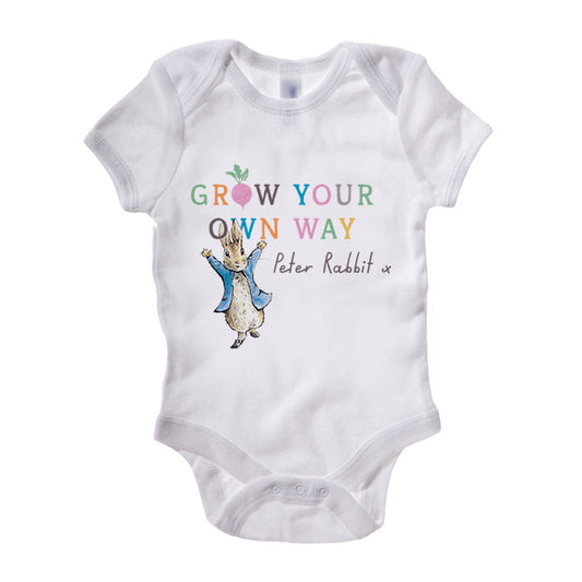 "Grow Your Own Way" Baby Grow