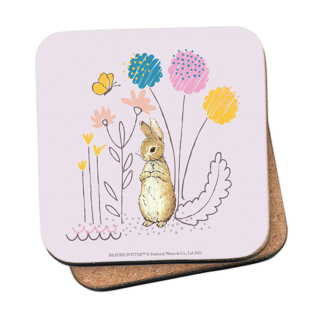 Peter Rabbit Floweers Flowers Coaster – Peter Rabbit Shop