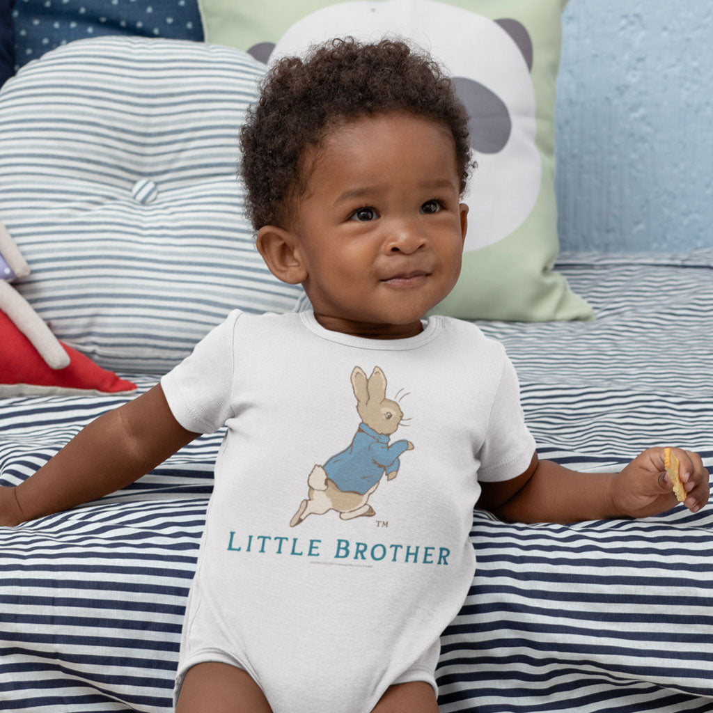 Little brother 2024 newborn onesie