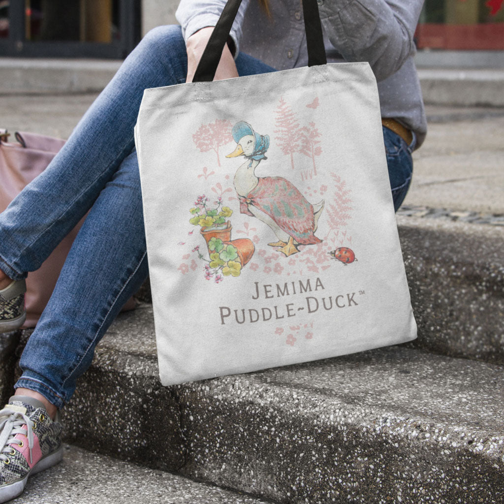 Jemima Puddle-Duck Edge-to-Edge Tote Bag