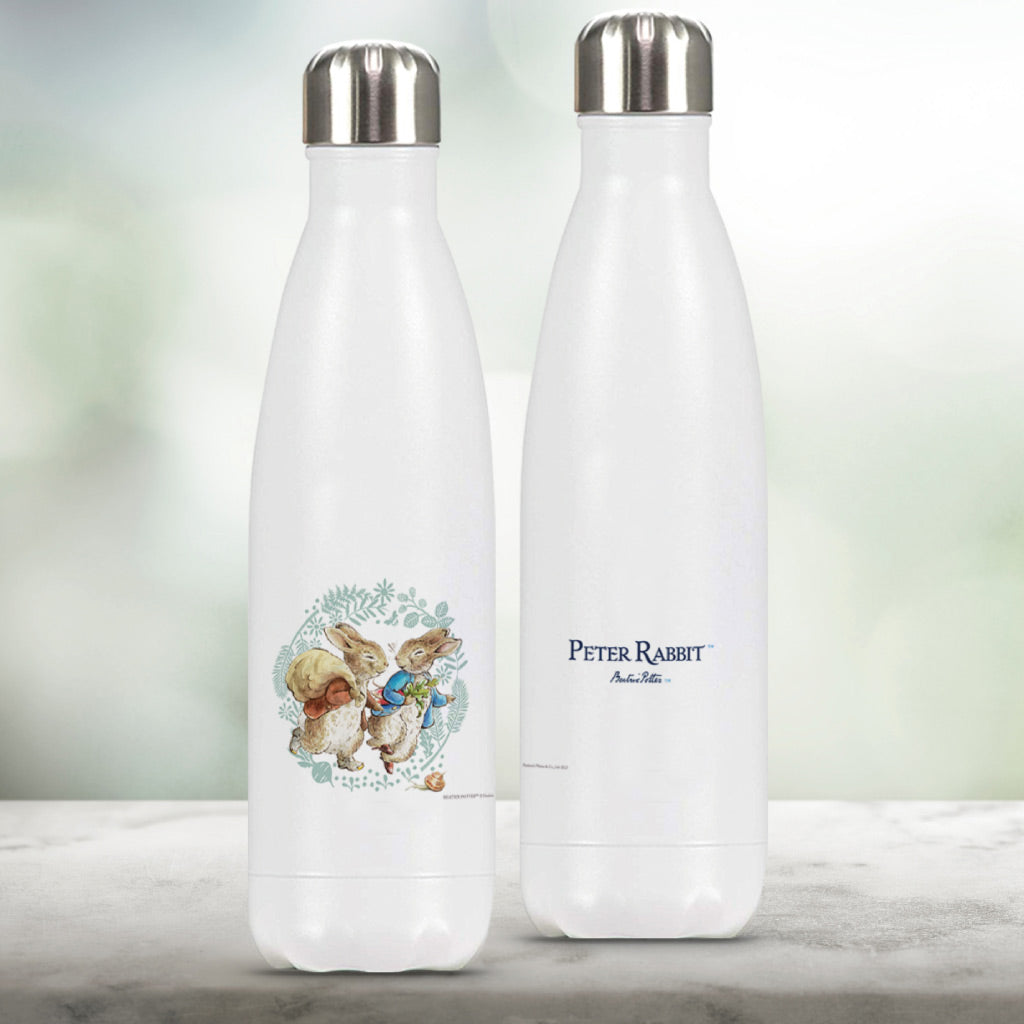 Glass rabbit best sale water bottle