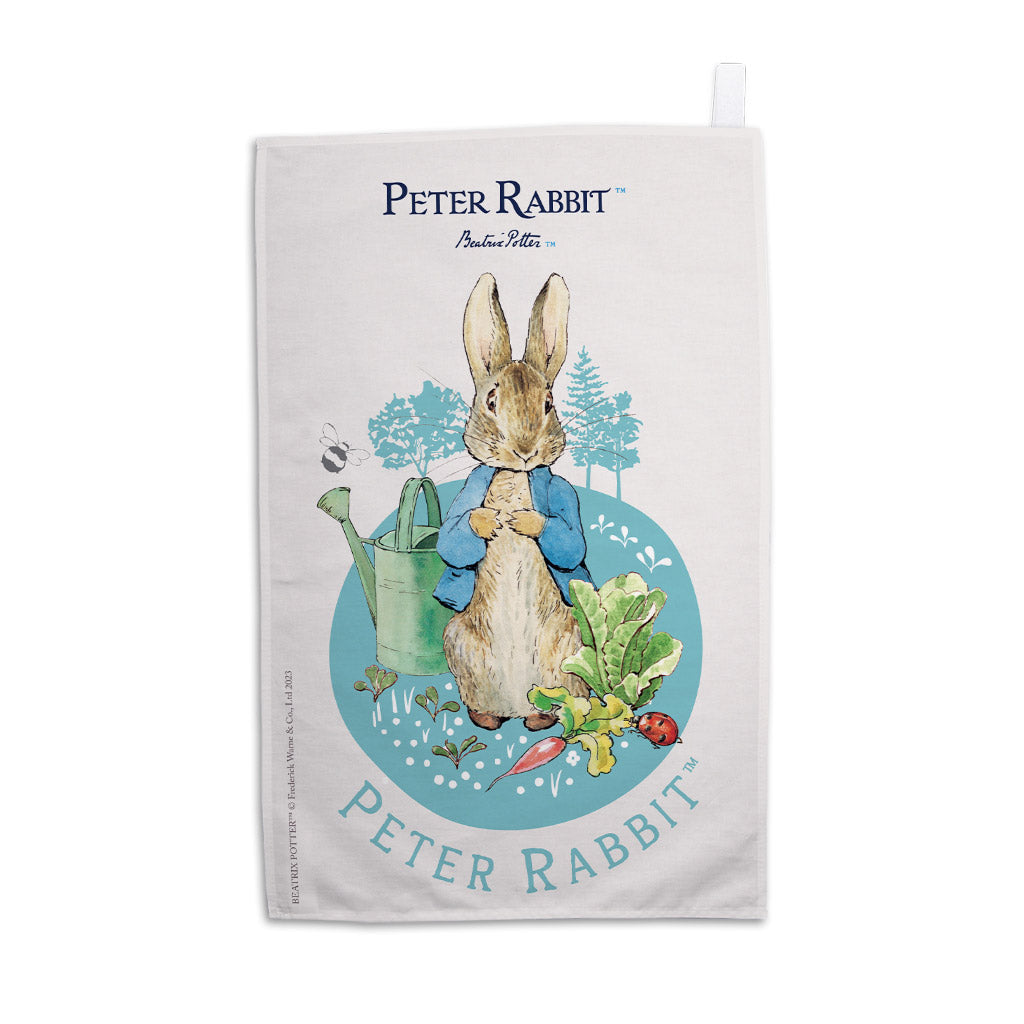 Peter Rabbit Blue Tea Towel – Peter Rabbit Shop