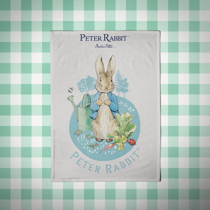 Peter Rabbit Blue Tea Towel – Peter Rabbit Shop