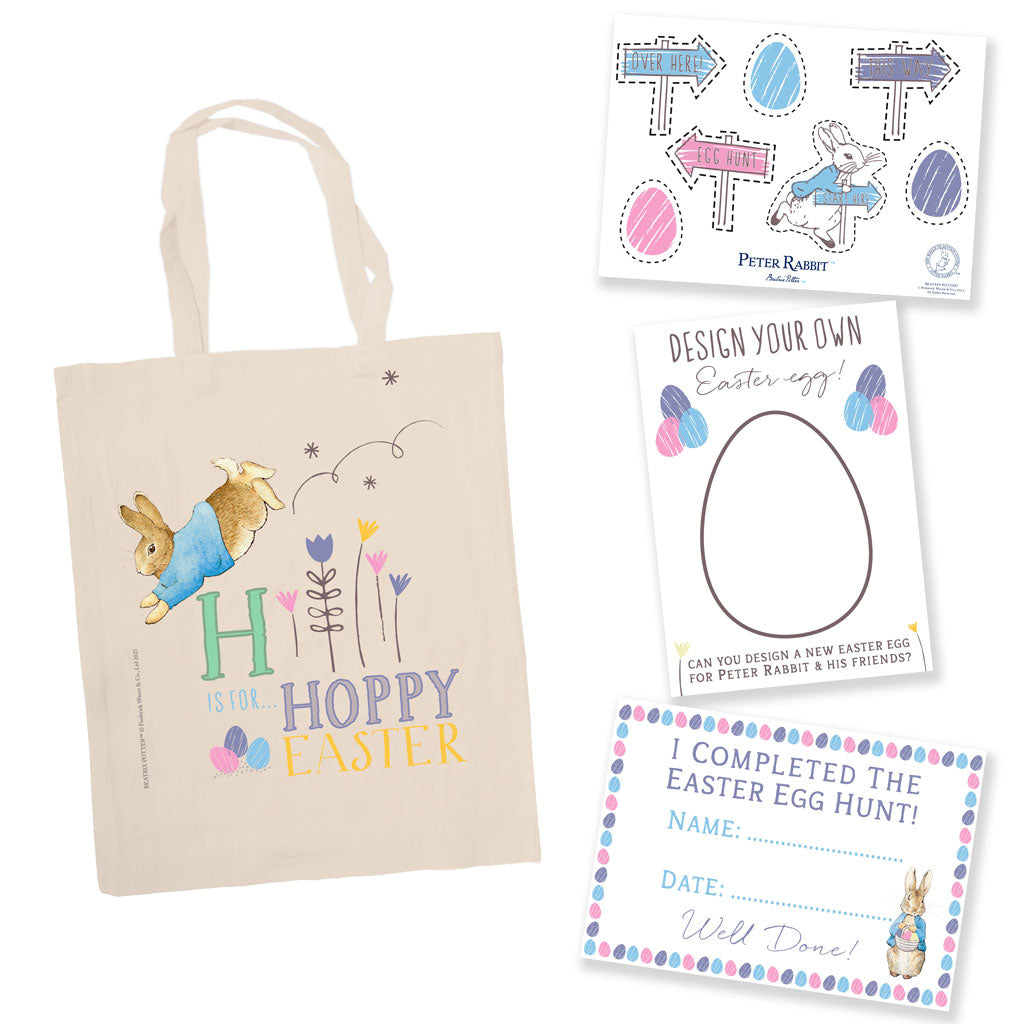 Hoppy Mini Hoppy Easter Mini Tote Bundle – Peter Rabbit Shop
