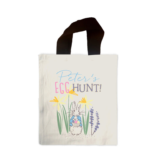 Egg Hunt! Personalised Mini Edge-to-Edge Tote Bag