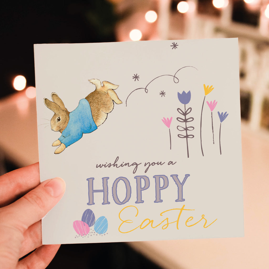 Wishing you a Hoppy Easter Greeting Card