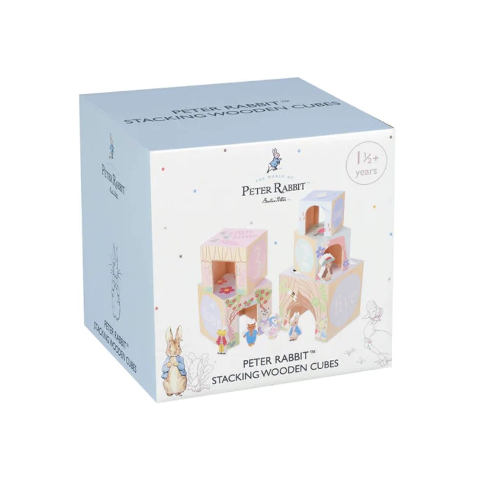 Peter Rabbit™ Wooden Stacking Cubes